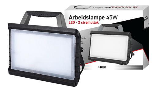 Led arbeidslampeW 2 uttak